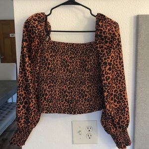 Gianni bini delicate silk fitted top